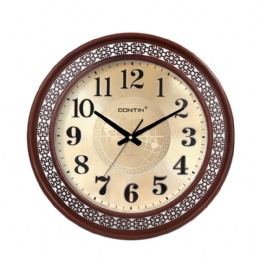 Antique Decorative Wall Clock Round Vintage Wall Clock Colourful French Country Style Paris Creative Wooden Wall Clock