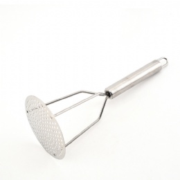 Stainless Steel Potato Masher with Easy to Use and Clean Wire Head Best for Mashed Potatoes