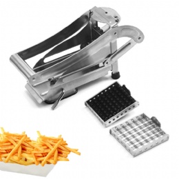 Stainless Steel Vegetable Chips Slicer Potato Cutter Potato Slicing Machine french fry cutter Manual French Fries Cutter