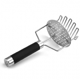 Kitchen Tools Stainless Steel Potato puddler presser potatoes masher presser vegetable presser potato masher