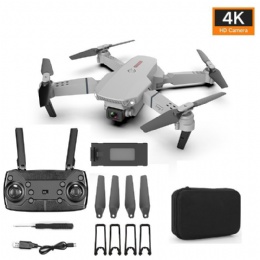 Hot Sales 15 Minutes Flying Battery Long Range 4K Dual Camera Portable Small Foldable Drone Kid Remote Control Aircraft