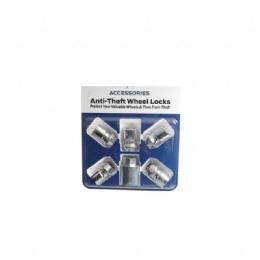 Chrome Plated Wheel Security Locking Nuts for 21-23 Truck Models Steel Material for Exposed Lugs OEM M2DZ-1A043-A