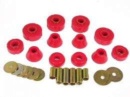 (7-101) 67-72 Chevy C10 Body Mount Kit - Red body mount bushing kit
