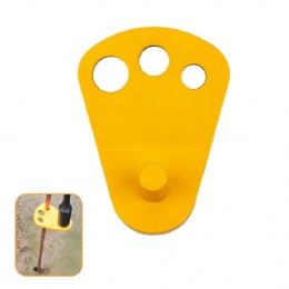 Universal Ground Rod Driver Fits 5\/8 1\/2 and 3\/4 Inch Ground Rods Withstand All Kinds of Soil Ground Rod Install Tool