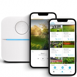 Smart Sprinkler Controller 12 Zone | Simple Auto Schedules Quick Run Local Weather Intelligence 8ZULW-C