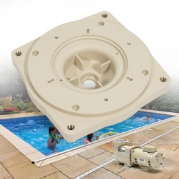 Pool Accessories 356012 Seal Plate Almond Mounting Plate for Pentair Super Flo Pool Inground Pump #Replace 356012 PAC-101-6012