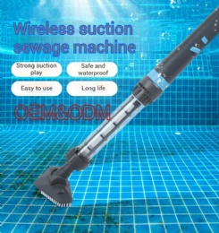 Source Factory's Wireless Small Vacuum Cleaner Underwater Bottom Dirt Suction for Baby Pool Pool Cleaning Tools Accessories