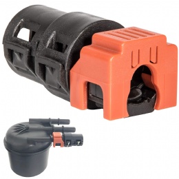 Private Mold 6.7L Powerstroke Fuel Filter Return Line Connector Fitting For 2017~2020 Ford (3846) HC3Z-9A564-A